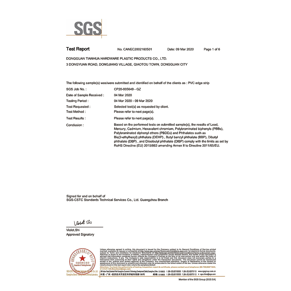 Dongguan Tianhua Hardware & Plastic Products Co., Ltd.